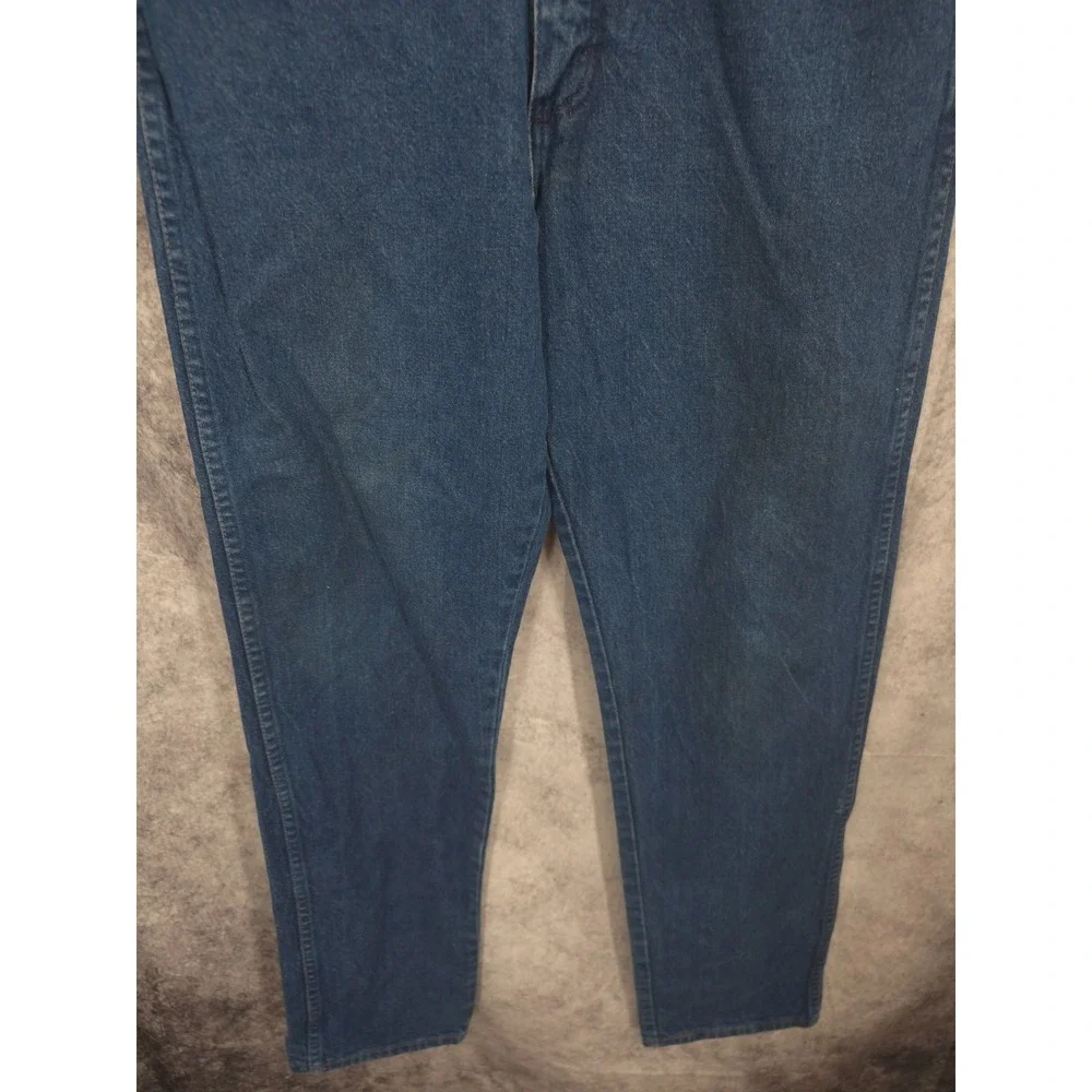 Wrangler Jeans Mens 28 X 33 Blue Cowboy Cut‎ Rodeo Western Rancher Vtg USA